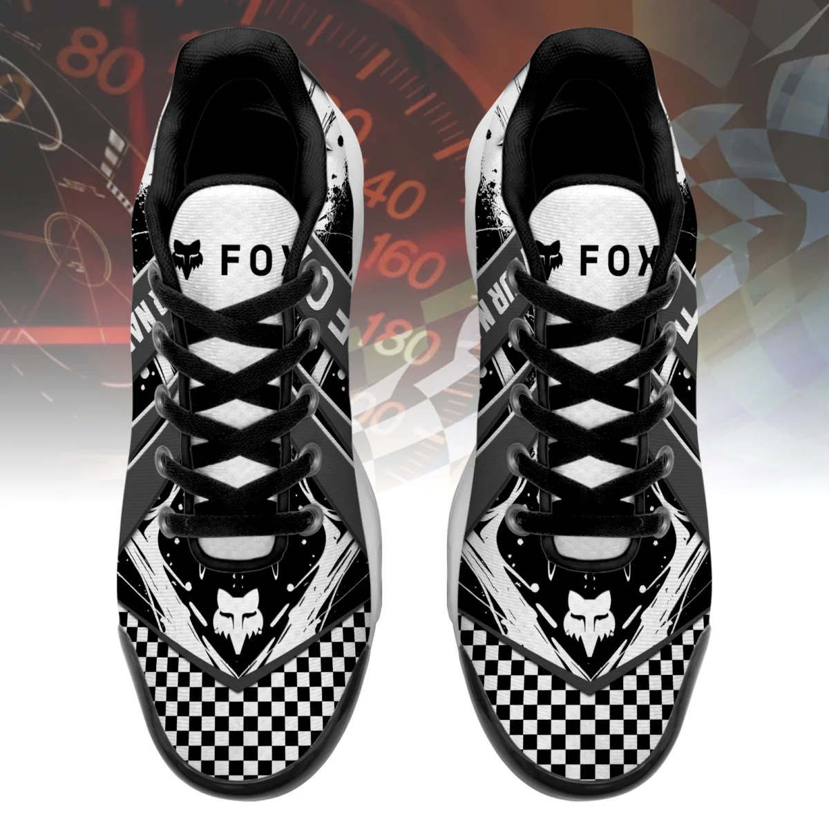 Fox Racing Air Max Plus Shoes Unisex Personalized Name - Canal Lighting ...