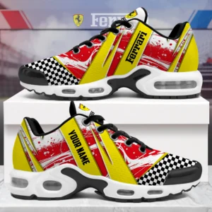 Ferrari Air Max Plus Shoes Unisex Personalized Name