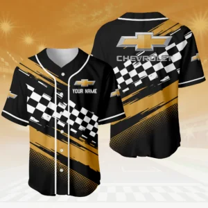 Chevrolet 3D Baseball Jersey Custom Your Name