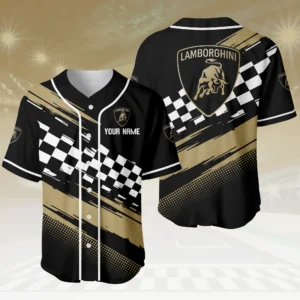 Lamborghini 3D Baseball Jersey Custom Your Name
