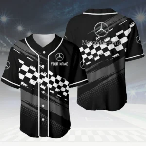Mercedes-Benz 3D Baseball Jersey Custom Your Name