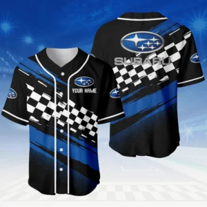 Subaru 3D Baseball Jersey Custom Your Name