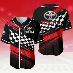 Toyota 3D Baseball Jersey Custom Your Name