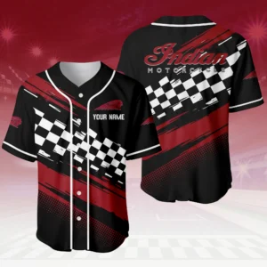 Indian Motorcycle 3D Baseball Jersey Custom Your Name