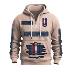 Chevrolet Camaro Quarter-Zip Waffle Knit Hoodie Custom Your Name