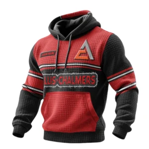 Allis Chalmers 3D Waffle Pullover Hoodie Custom Your Name