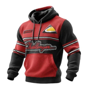 Challenger 3D Waffle Pullover Hoodie Custom Your Name