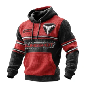 Slingshot 3D Waffle Pullover Hoodie Custom Your Name