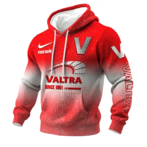 Valtra 3D Waffle Pullover Hoodie Customize Your Name