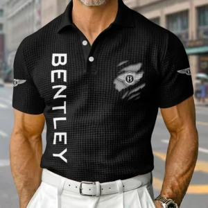 Bentley Waffle Short Sleeve Polo Shirt 2026 Limited
