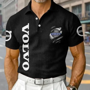 Volvo Exclusive Logo Waffle Short Sleeve Polo Shirt 2026 Limited