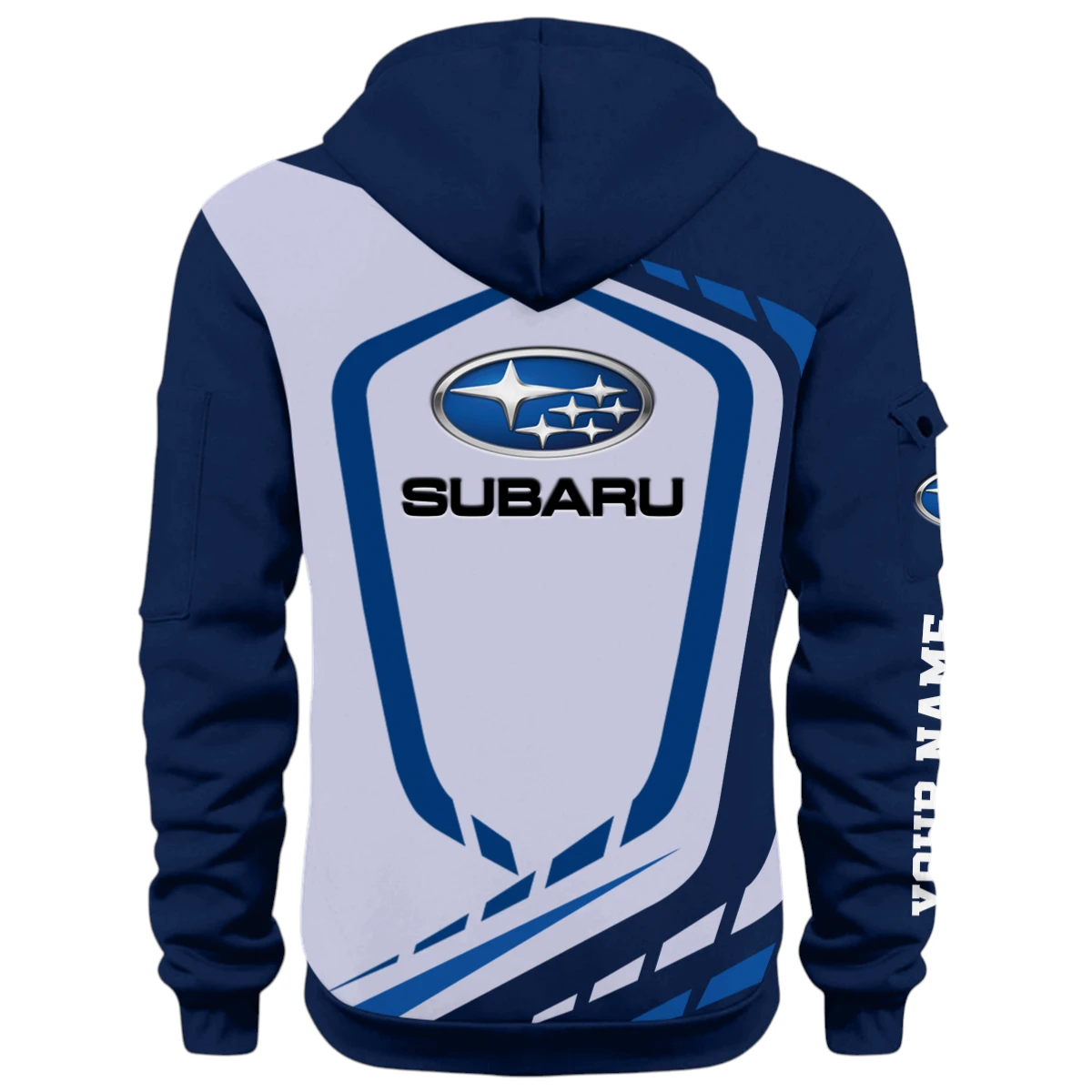 Adventurer Sport Car Half Zip Hoodie, Casual Hoodie Multi Pocket PTNY26QZ3H198 - Navy Adventurer Sport Car Half Zip Hoodie, Casual Hoodie Multi Pocket PTNY26QZ3H198 - Navy - Image 2
