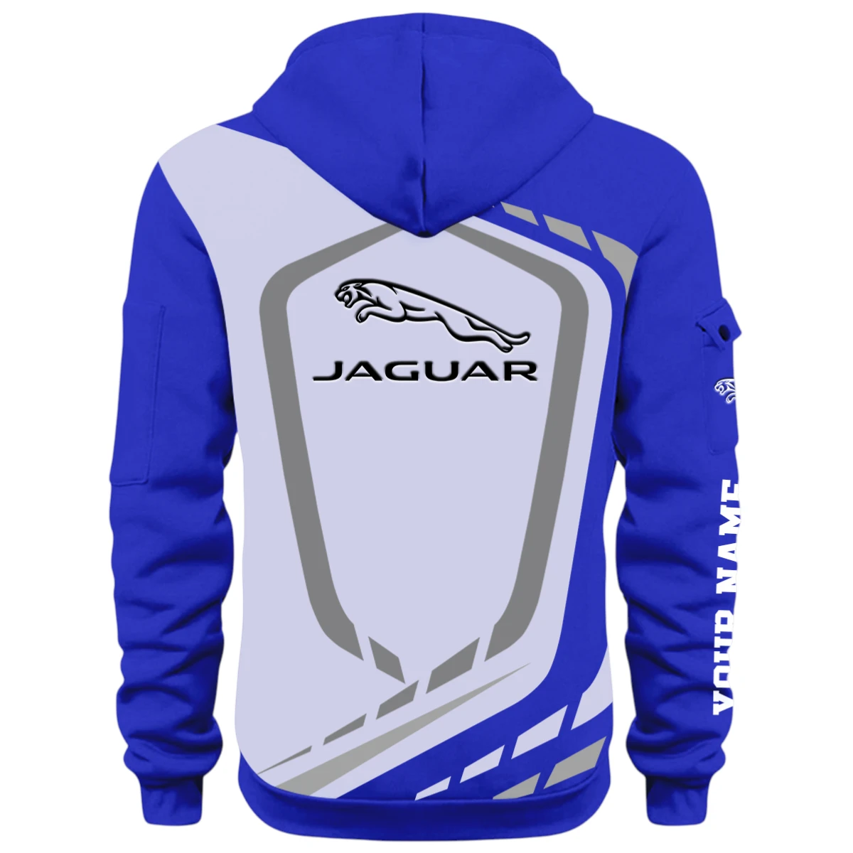 Performance SUV Half Zip Hoodie, Casual Hoodie Multi Pocket PTNY26QZ3H172 - Blue Performance SUV Half Zip Hoodie, Casual Hoodie Multi Pocket PTNY26QZ3H172 - Blue - Image 2