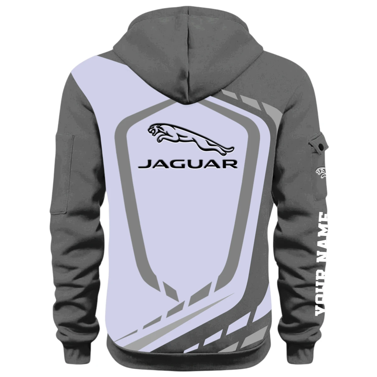Performance SUV Half Zip Hoodie, Casual Hoodie Multi Pocket PTNY26QZ3H173 - Grey Performance SUV Half Zip Hoodie, Casual Hoodie Multi Pocket PTNY26QZ3H173 - Grey - Image 2