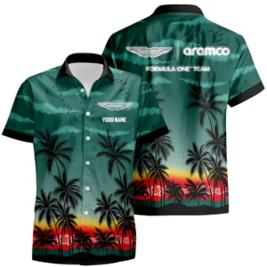Aston Martin Racing Hawaiian Shirt 2026 Limited Customize Name