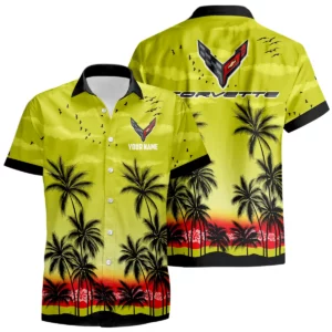 Corvette Racing Hawaiian Shirt 2026 Limited Customize Name
