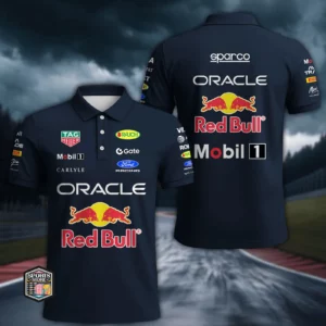 Oracle Red Bull Racing Exclusive Logo Polo Shirt New 2026 Limited