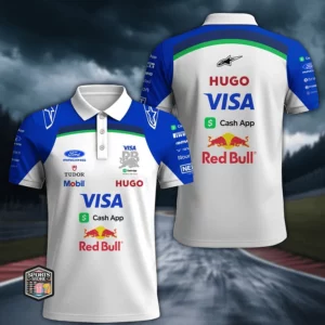 Red Bull x Visa Cash Exclusive Logo Polo Shirt New 2026 Limited