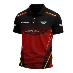 Aston Martin Polo Shirt Customize Name