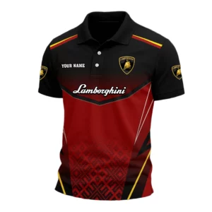 Lamborghini Polo Shirt Customize Name