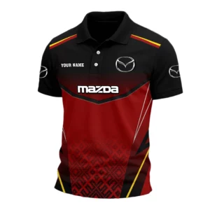 Mazda Polo Shirt Customize Name