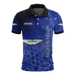 Aston Martin Polo Shirt Personalize Name