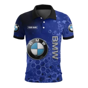 BMW Polo Shirt Personalize Name