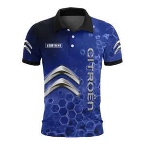 Citroen Polo Shirt Personalize Name