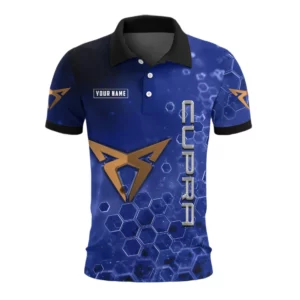 Cupra Polo Shirt Personalize Name