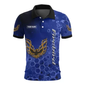 Firebird Pontiac Polo Shirt Personalize Name