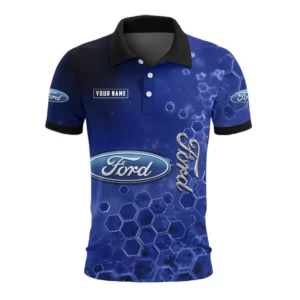 Ford Polo Shirt Personalize Name