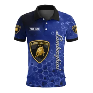 Lamborghini Polo Shirt Personalize Name