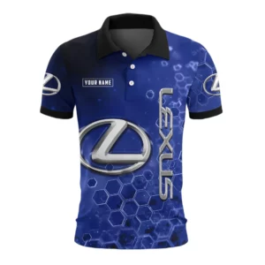 Lexus Polo Shirt Personalize Name