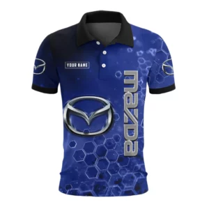 Mazda Polo Shirt Personalize Name
