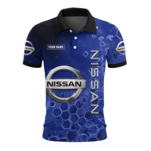 Nissan Polo Shirt Personalize Name