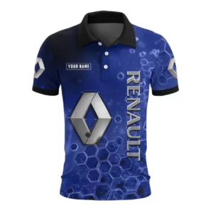 Renault Polo Shirt Personalize Name