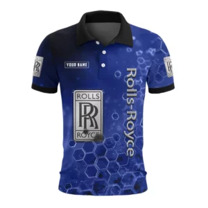 Rolls Royce Polo Shirt Personalize Name