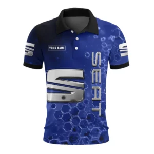 Seat Polo Shirt Personalize Name