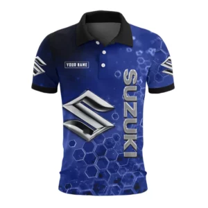 Suzuki Polo Shirt Personalize Name