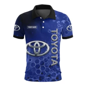 Toyota Polo Shirt Personalize Name