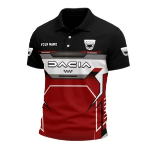 Dacia Exclusive Logo Polo Shirt Customize Name