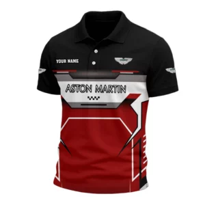 Aston Martin Exclusive Logo Polo Shirt Customize Name