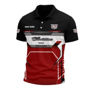Cadillac Exclusive Logo Polo Shirt Customize Name