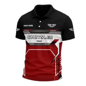 Chrysler Exclusive Logo Polo Shirt Customize Name