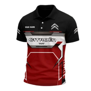 Citroen Exclusive Logo Polo Shirt Customize Name