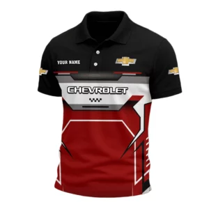 Chevrolet Exclusive Logo Polo Shirt Customize Name