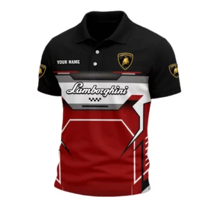 Lamborghini Exclusive Logo Polo Shirt Customize Name