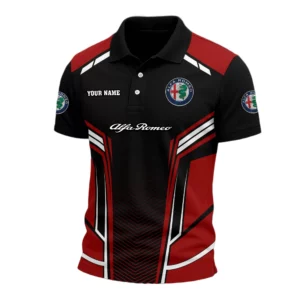 Alfa Romeo Exclusive Logo Polo Shirt Personalize Name