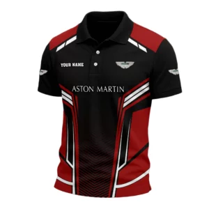 Aston Martin Exclusive Logo Polo Shirt Personalize Name
