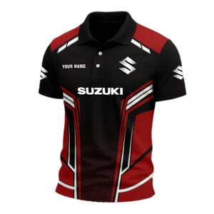 Suzuki Exclusive Logo Polo Shirt Personalize Name